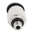 thumbnail image 3 of 20 piezas de conector neumático de unión rápida con rosca macho M5 y diámetro de 4 mm, 3 of 4
