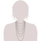 Solid 14K Yellow Gold Singapore Rope Chain Necklace, 16" 18" 20" 24" Inch