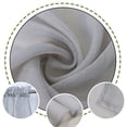 thumbnail image 6 of RUISINERY Natural Linen Short Curtain For Bedroom And Living Room Rod Pocket Type Small Window Curtain Lightweighted, 6 of 7