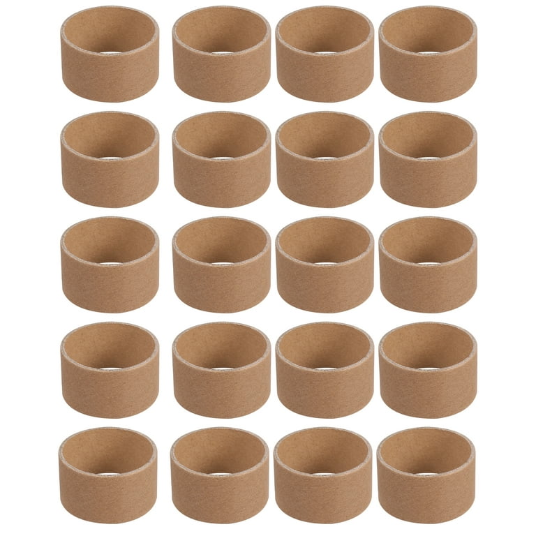 12pcs Paper Rolls for Crafts Brown Cardboard Tubes DIY Crafts