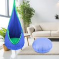 thumbnail image 2 of YAERSI Kids Pod Swing Hammock Pod Chair Replacement Inflatable Cushion,Hammock Chair Swing Thicken PVC Inflatable Cushions (Blue), 2 of 6