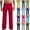Red, variant on Afuyipoi Men's Sleep Straight Leg Pants,Breathable Solid Color Elastic Waist Causal Sleepwear Lounge Pants Red S