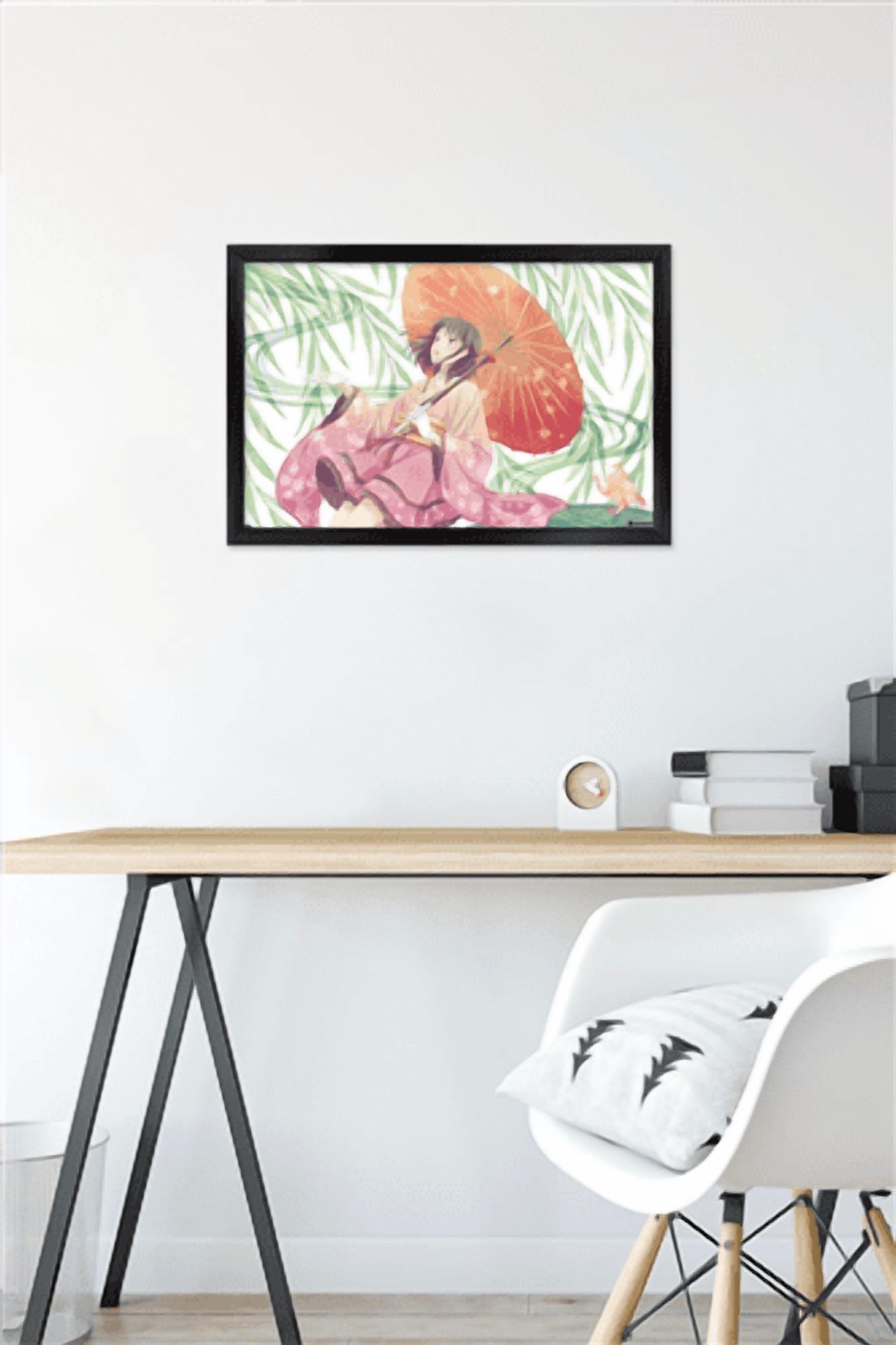 Fruits Basket - Kagura Soma Wall Poster, 14.725" x 22.375" Framed
