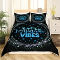 thumbnail image 2 of Ballet Bedding Sets For Girls, Space Star Glitter Duvet Cover Starry Sky Sparkle Comforter Cover King Size Bullet Gifts For Men, Dancing Ballerina Bedding Quilt Cover Ballet Decor, 2 Pillow Cases, 2 of 5