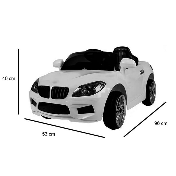 Montable Auto Electrico AEIOU BMW Rojo 6v Bodega Aurrera en línea