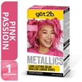 thumbnail image 1 of Got2b Metallic Permanent Hair Color, M87 Pink Passion, 1 of 9
