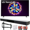 LG 86NANO90UNA 86" Nano 9 Series 4K Smart UHD NanoCell TV with AI ThinQ (2020 Model) with Deco Gear Home Theater Soundbar, Wall Mount and HDMI Cable Bundle(86NANO90 86 Inch TV)