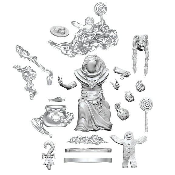 D&D Frameworks: Night Hag - Unpainted and Unassembled