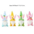 thumbnail image 2 of Tssuoun Easter Decorations Spring Party Supplies Desk Adornment Crafts Indoor Outdoor Festival Ornament Gnome Doll Festivals Gifts Blue, 2 of 7