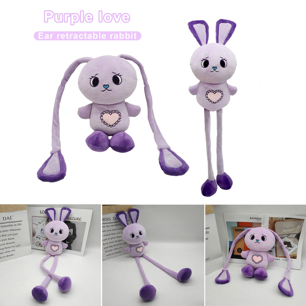 Rabbit Hugging Pillow Plush Stuffed Stretchable Stuffed Collection