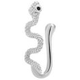 thumbnail image 2 of Colaxi 2xSnake Shaped Nose Nose Clip, , Fake Piercing Lightweight Clamp, Copper Charm for Women Men Girl Gift Solid Body Jewelry , , 4 Pcs, 2 of 10
