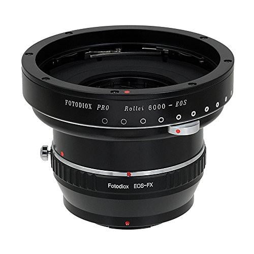 Fotodiox R6k-EOS-FXRF-P Pro Lens Mount Adapter - Rollei 6000 Series Lens To Fujifilm X-Series Mirrorless Camera Body