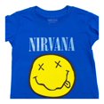 thumbnail image 3 of Playera Nirvana para Niño Juvenil, Talla 4 Azul Rey, 3 of 4