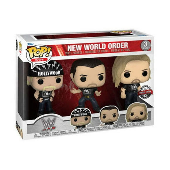 Funko Pop! WWE: 3PK - New World Order (NWO) Vinyl Figure (Exclusive)