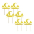 thumbnail image 4 of 6 unidades de adornos para tartas, adornos decorativos para de Navidad, de árbol de , 2020, adornos para tartas dorado, 4 of 9