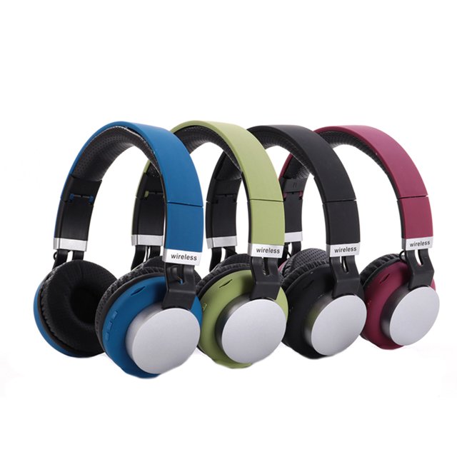 Twowood auricular MH8 Plegable Bluetooth-Compatible con Auriculares Inalámbrico 5.0 Estéreo Estéreo Portátil Auriculares