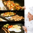 thumbnail image 2 of Juego de 5 alfombrillas para cocinar, alfombrilla para barbacoa, placa para barbacoa, hoja para hornear, horno de barbacoa de Gas, carbón eléctrico antiadherente Adepaton QH-041, 2 of 4