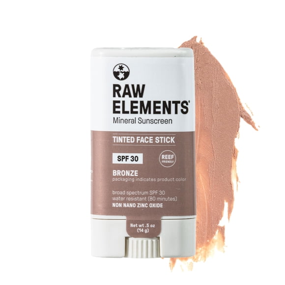 Tinte facial ultrahidratante Sunscreen Raw Elements SPF30+