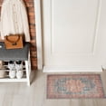 thumbnail image 7 of GLN Rugs Sumela - Indoor, Machine Washable Area Rug 2'x3' Terra/Green Home Carpet, 7 of 7