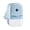 Blue, variant on Hand Crank Manual Pencil Sharpener With Large Scrap Storage Box, Labor-Saving Hand Rotating Pencil Cutter, Safe Portable Stationery Tool For Daily Indoor Writing And Drawing Preparation-(Green)