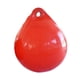 thumbnail image 5 of Boya de ancla redonda para parachoques de muelle de bola de defensa de barco, boya de marina amortiguación Be Rojo 38x45cm 4.1cm Cola defensa de barco, 5 of 8
