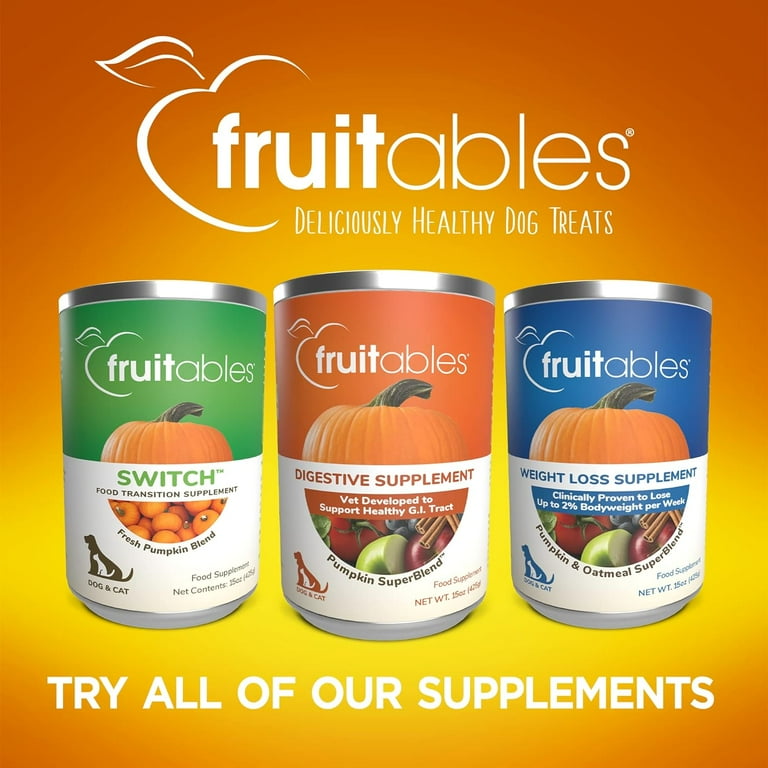 Fruitables pumpkin digestive store supplement 15 oz