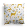 thumbnail image 1 of Watercolor Christmas Throw Pillow Cover Cushion Case for Sofa Couch 18" x 18" Inch ，4PCS,Pattern 5, 1 of 4