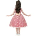 thumbnail image 3 of Vedolay Maxi Dress Little Girls Floral Lace Flower Girls Dresses,Pink 7-8 Years, 3 of 5