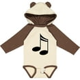 thumbnail image 3 of Inktastic Music Notes for the Music Lover Boys or Girls Long Sleeve Baby Bodysuit, 3 of 5