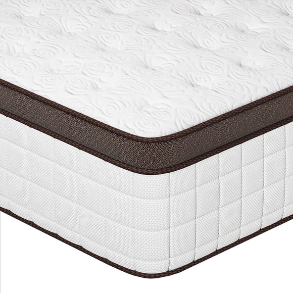 gunugu 12 inch King Mattress in a Box, Medium Firm King Size Mattresses, Cooling Gel Memory Foam Hybrid Mattress with Individually Wrapped Pocket Coils, CertiPUR-US