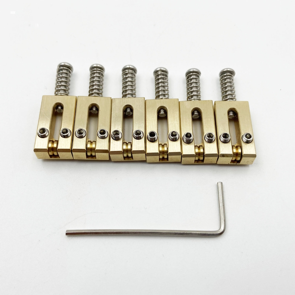 Professional Metal Guitar Tremolo Bridge Systems Easy Installation Suitable for Headless Electric Guitars Repairing