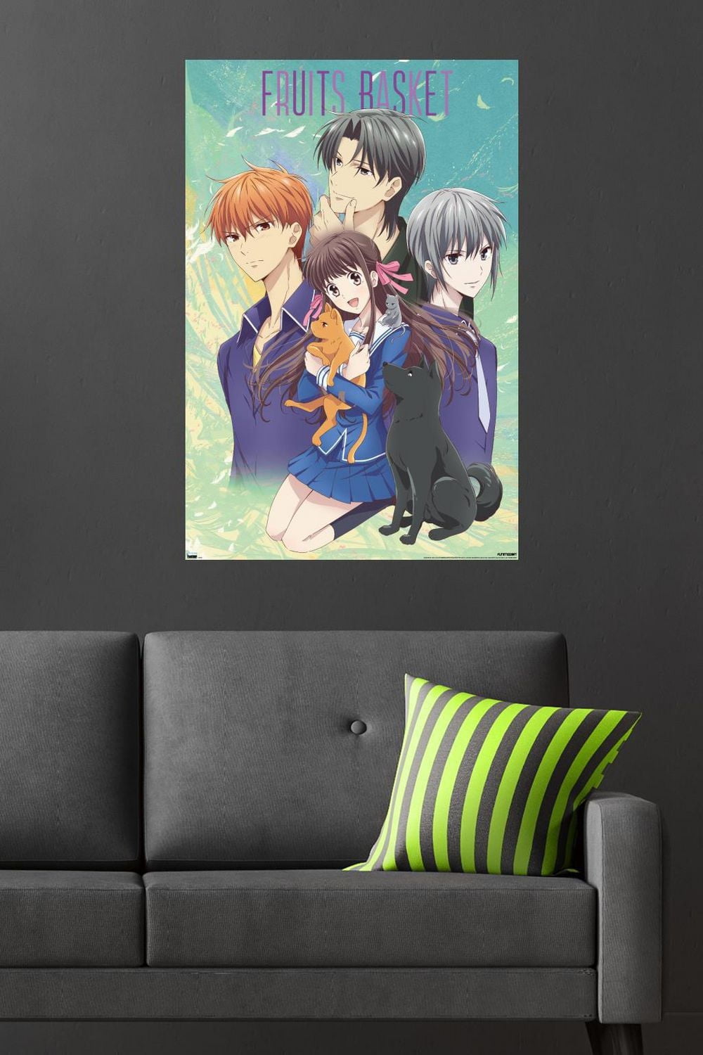 Fruits Basket - Art Work Wall Poster, 22.375" x 34"