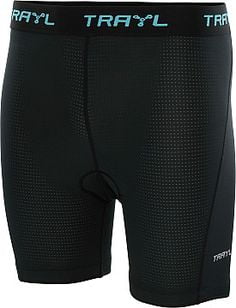 New Trayl Women's Small Black Padded Cycling Ryde Liner 36669282 by Trayl