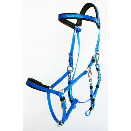 Horse  English Dressage Biothane Bridle Halter Reins Set