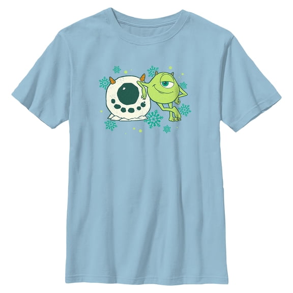Boys Monsters Inc Snowball Mike Wasaoski T Shirt