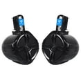 thumbnail image 2 of Pair Rockville RWB65B 6.5" Black 250 Watt Marine Wakeboard Tower Speakers+Covers, 2 of 9