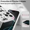 thumbnail image 3 of WWS-Magnetic pour iPhone 12 Pro Max Étui, Étui Nœud Compatible avec MagSafe, Ruban Clair Mince Sans Fil Couverture de Téléphone Esthétique Anti-Jaunissement Antichoc Protectrice pour Femmes Filles - Noir, 3 of 4