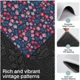 thumbnail image 3 of Pioneer Flower Floral Print Pattern Kitchen Rugs Sets Of 3,Kitchen Runner Rugs Non Skid Washable,Decorative Kitchen Floor Mats for Kitchen,Sink,Laundry,17"x30"+ 17"x47" + 17"x59", 3 of 6