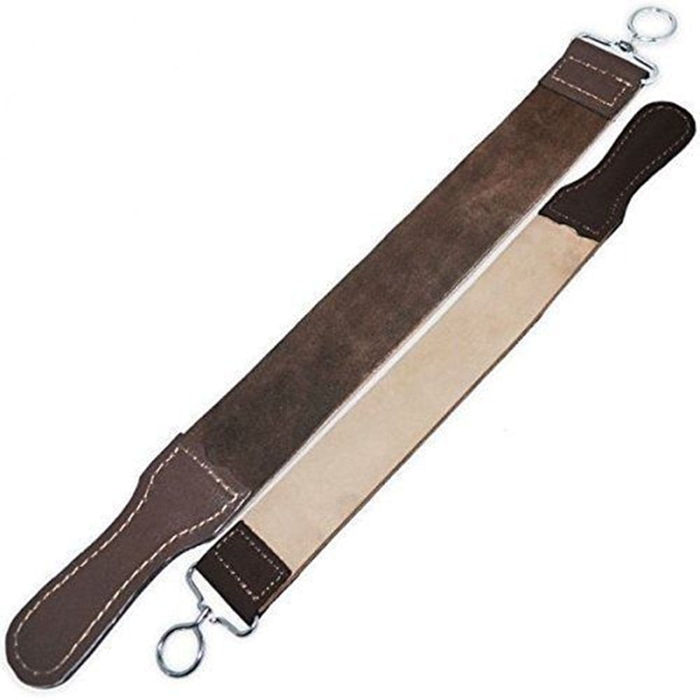 Premium 12" Single Side Walnut and Leather Knife/Tool/Razor Sharpening Strop 