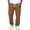 Coffee@GC@, variant on Mens Casual Pants Wide Leg Waffle Pants for Men Trendy Elastic Waist Drawstring Solid Soft Casual Joggers Pant With Pockets
