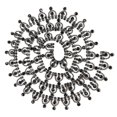 thumbnail image 1 of Cadena De Diamantes De Imitación Para Soldadura De Cintura, Colgante Con Borla, Decoración Para Danza Del Vientre, Accesorios De Joyería, Color Negro, 1 of 7