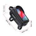 thumbnail image 7 of TAKEZERO Waterproof Phone Mount Bags Front Frame Tube Bag with Touchscreen Phone Holder Case Cycling Bike Tool Storage Bag Pack, 7 of 7