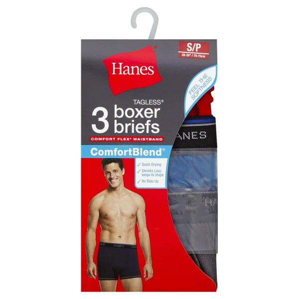 Men's FreshIQ Comfortblend Boxer Brief 3-Pack - Walmart.com
