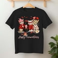 thumbnail image 2 of Happy Meowentines – T-Shirt, Hoodie & Sweatshirt – Cute Valentine Cat Lovers – Girls & Kids, 2 of 6