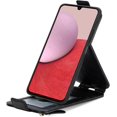 thumbnail image 4 of Zipper Wallet Case for Samsung Galaxy A14 5G with Card Holder Slot, PU Leather Adjustable Kickstand Flip Handbag Phone Cover for Samsung Galaxy A14 5G SDLL Black, 4 of 14
