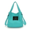 thumbnail image 1 of Lady Cute Canvas Handbag Shoulder Messenger Crossbody Bag, 1 of 7