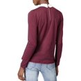 thumbnail image 2 of maison Jules Blouse en Tricot à Sequins avec Nœud pour Femmes, Rouge, Très Petit, 2 of 2