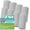 Gray, variant on 4 Pack Damp Dusting Sponge Duster, Green Dust Cleaning Sponge, Reusable Household Cleaning Sponge Tool for Blinds, floorboards, Fan Blades, Vents, Glass, Railings, Mirrors