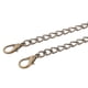 thumbnail image 4 of 2xMetal bolso cadena correa reemplazo hombro bolso embrague crossbody DIY bronce antiguo 4 piezas, 4 of 7