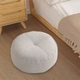 thumbnail image 6 of Esquirla Round Floor Pillow Floor Cushion Pad Soft Thick Small Comfortable Seat Cushion Meditation Floor Pillow for Adults Kids Gray, 6 of 8